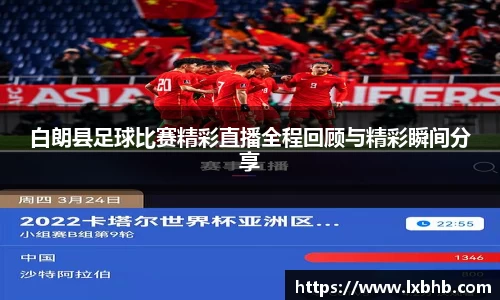 白朗县足球比赛精彩直播全程回顾与精彩瞬间分享